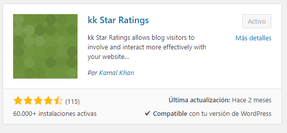 KK Star Ratings